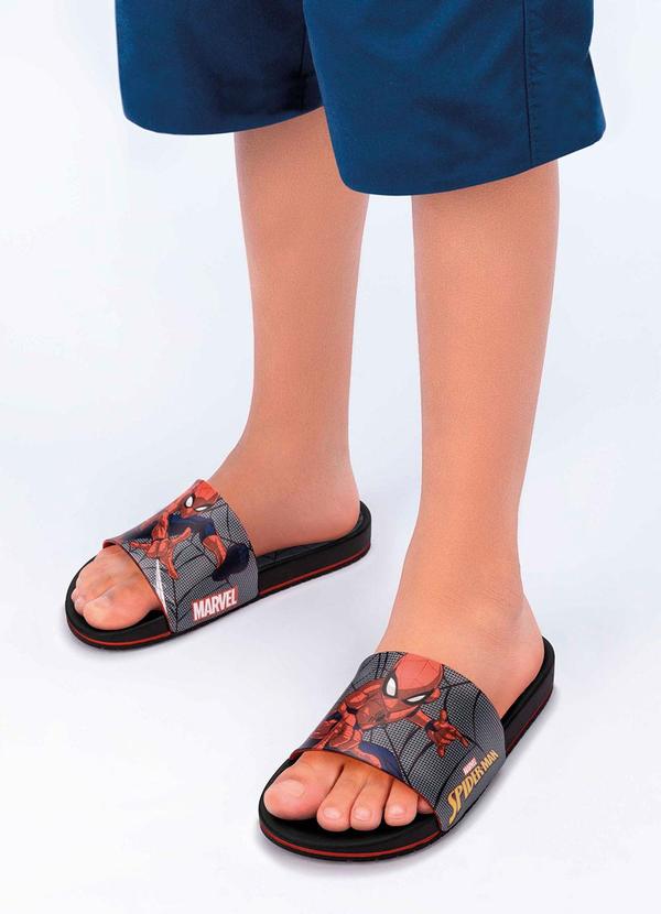 Chinelo Marvel Hero Squad Preta