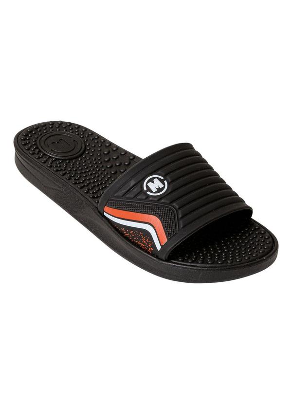 Chinelo Molekinho Preto em Sisntético