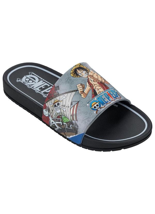 Chinelo One Piece Explorer Gaspea Preto em Pvc