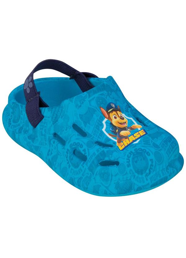 Vista 2 Babuche Patrulha Canina Azul GRENDENE KIDS GRENDENE KIDS