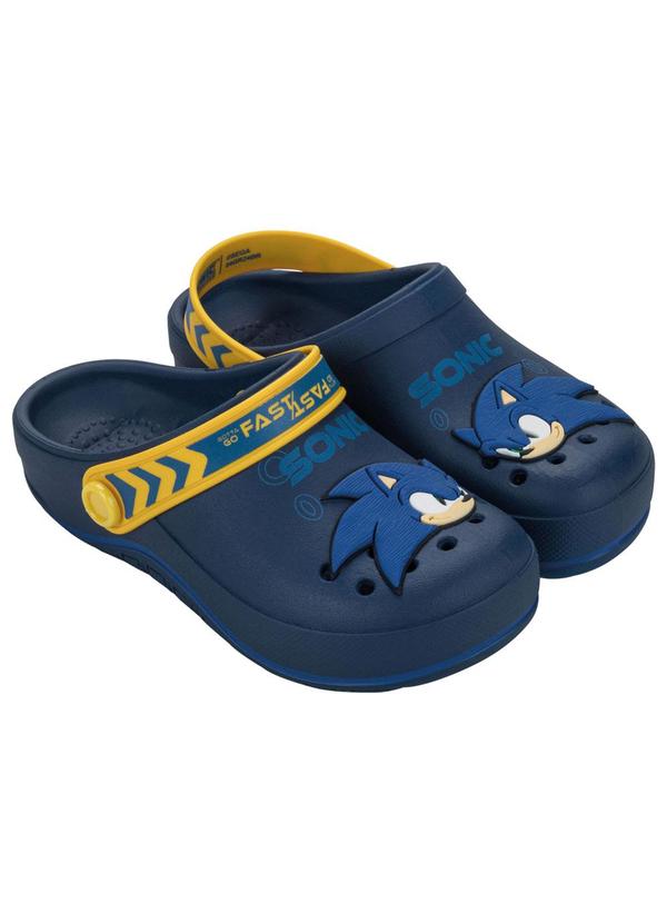 Vista 2 Babuche Sonic City Marinho GRENDENE KIDS GRENDENE KIDS