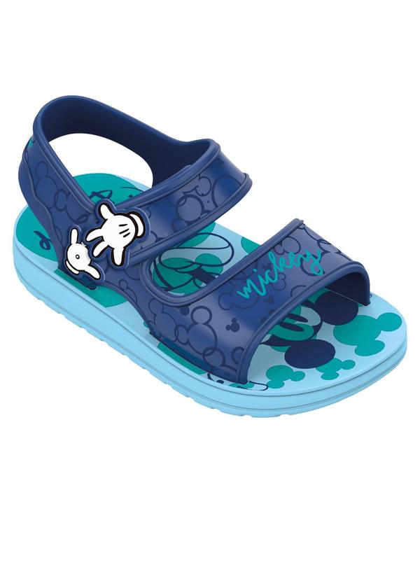 Sandália Disney Diversão Azul