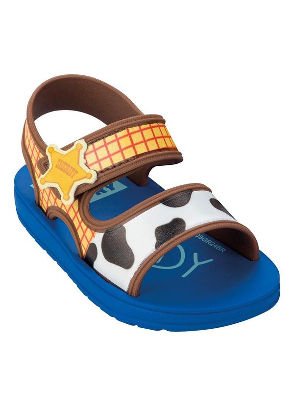 Sandalia Disney Diversão Azul