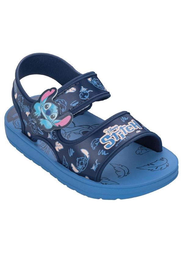 Sandália Disney Diversão Stitch Marinho