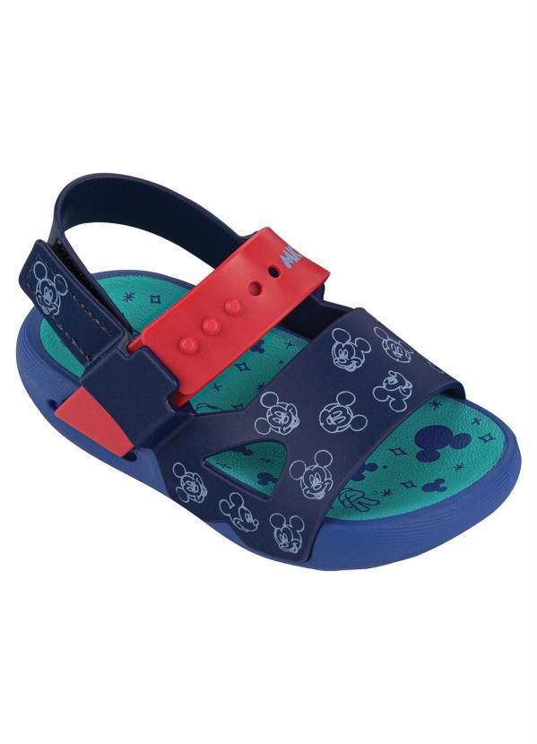 Sandália Infantil Disney Love Friends Azul