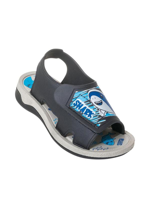 Sandália Infantil Preta com Velcro