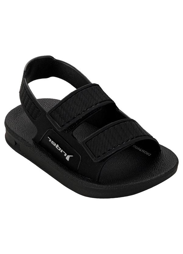 Vista 2 Sandalia Rider Street Papete Preto GRENDENE KIDS GRENDENE KIDS