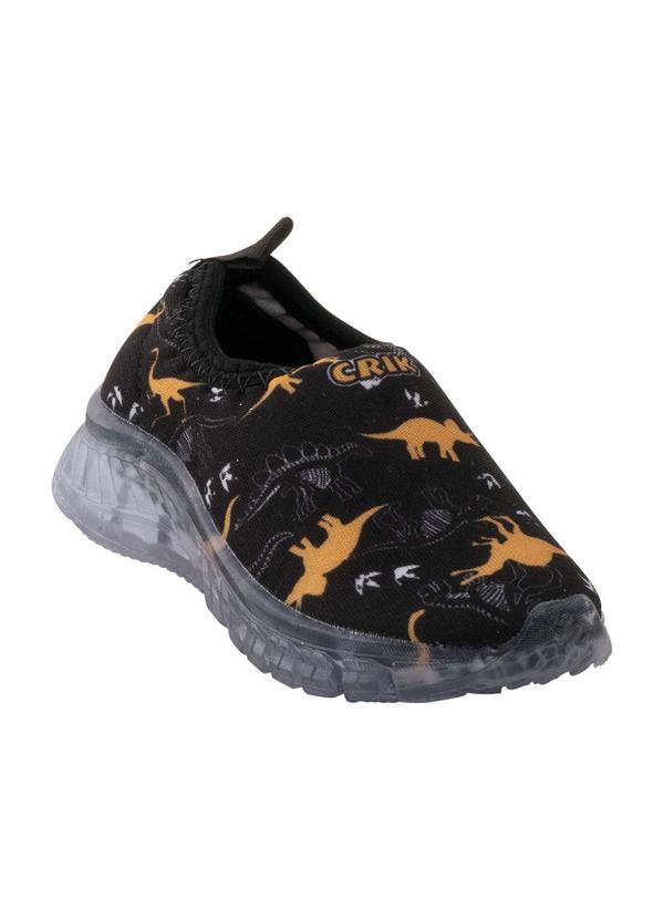 Tênis Infantil Preto com Luzinha