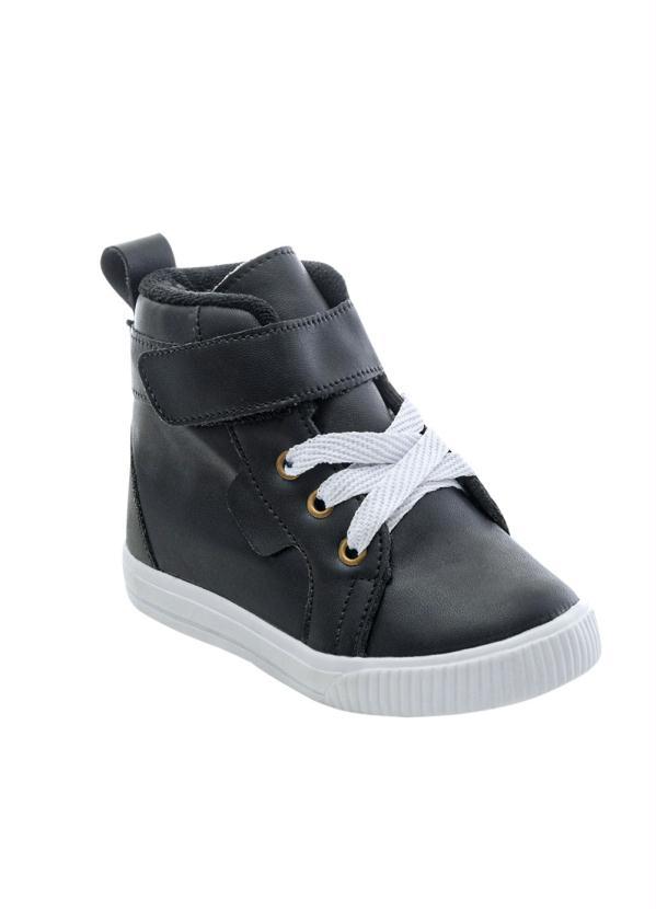 Tênis Infantil Preto com Velcro