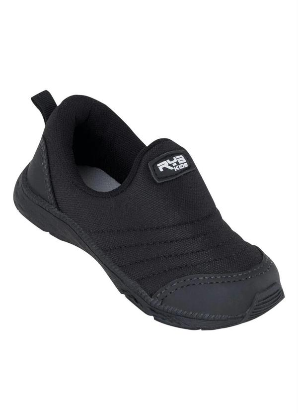 Tênis Infantil Preto em Tecido