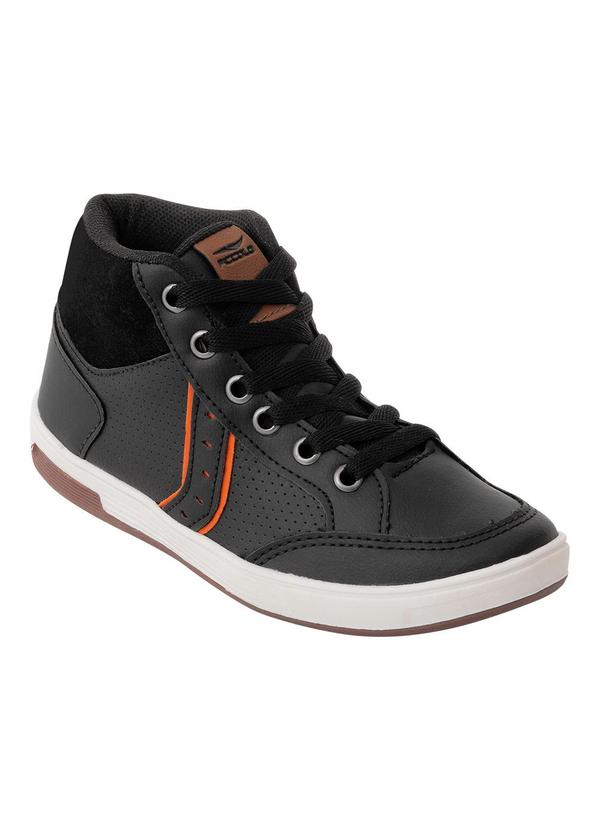 Vista 2 Tênis Infantil Preto Modelo Cano Médio Perfecta Perfecta