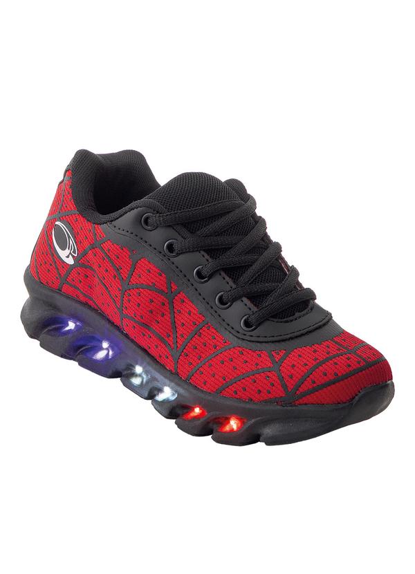 Tênis Infantil Vermelho com Luzinha