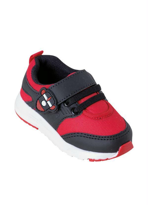 Tênis Infantil Vermelho com Velcro Personalizado