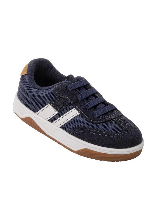 Tênis Molekinho Marinho em Nylon Flat