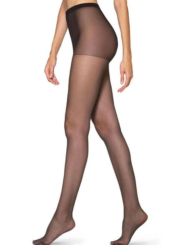 Vista 2 Meia Calça Fio 15 Clássica Fina Loba 5760-001 778-Cafe Lupo Lupo