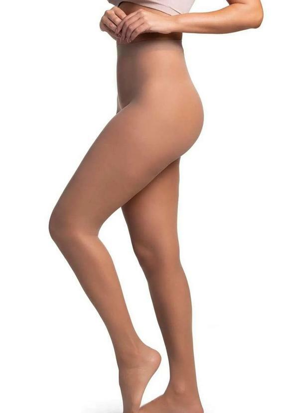 Vista 2 Meia Calça Fio 20 Europeu Trifil 6308 0007-Fumê TRIFIL