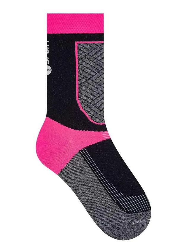 Vista 2 Meia Ciclismo Selene 4975-001 500-Jade-Pink SELENE