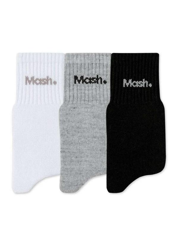 Kit/3 Meia Mash 202.05