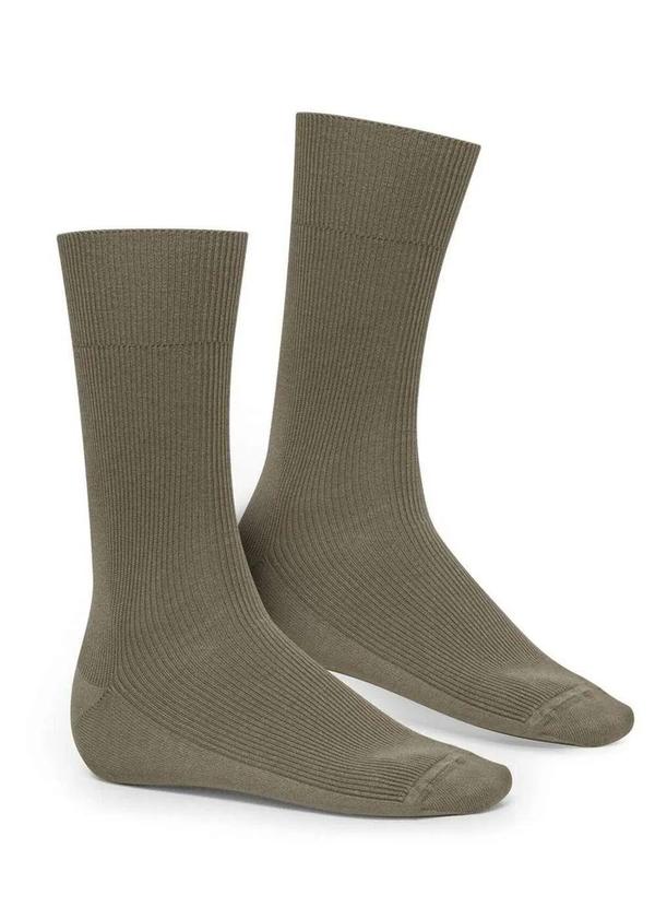 Vista 2 Meia Saúde Conforto Selene 6303-001 767-Caqui SELENE