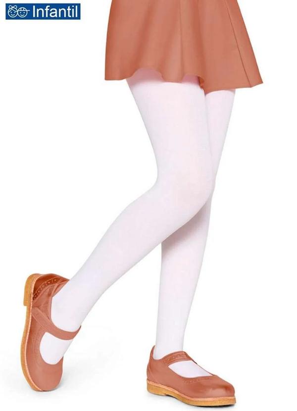 Meia Calça Infantil Fio 40 Opaca Lobinha 2530-001