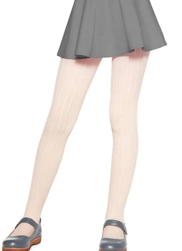 Meia Calça Infantil Fio 70 Tricô Lobinha 2561-001
