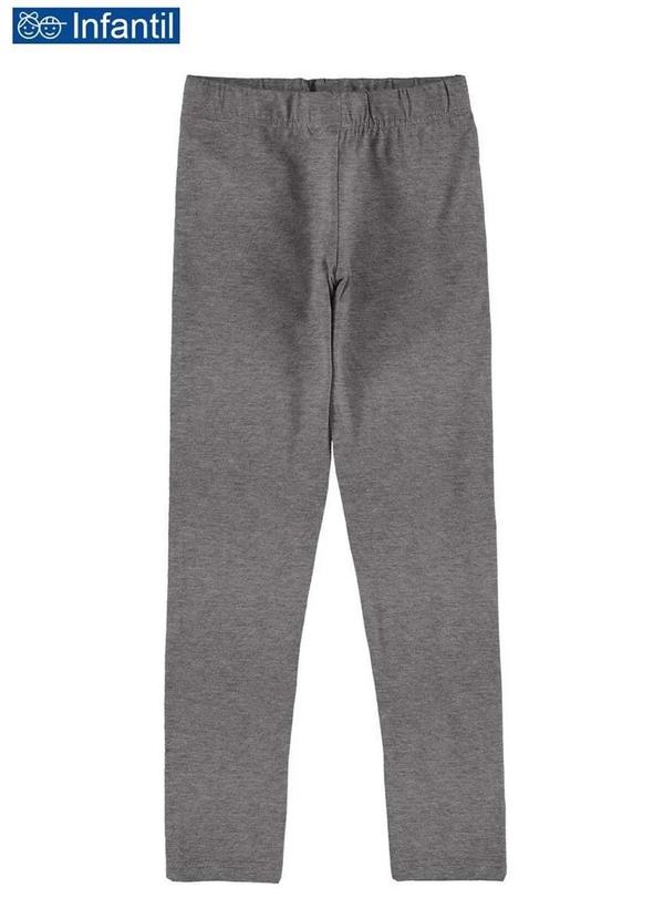 Vista 2 Legging Infantil Menina Malwee 1000021352 60000-Grafite Malwee