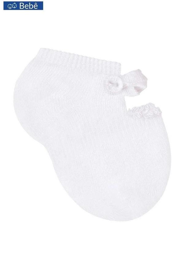 Vista 2 Sapatilha Bebê Selene 1001-001 500-Branco SELENE
