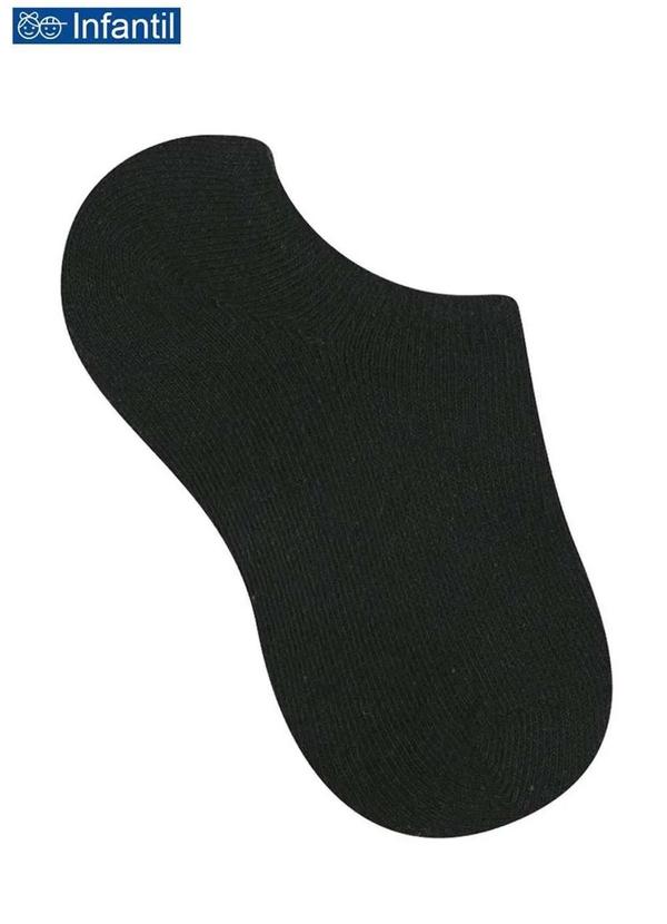 Meia Infantil Invisível Selene 2130-001 550-Preto