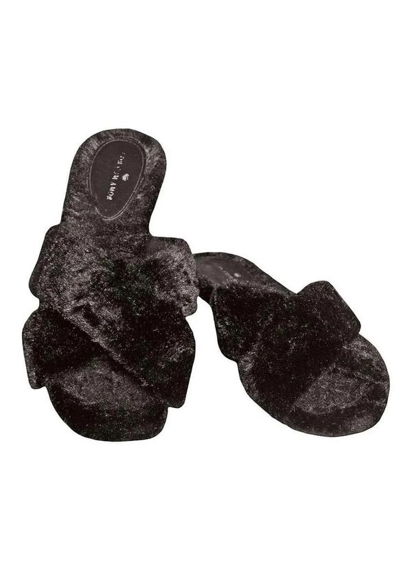 Chinelo Feminino Cor com Amor 25209 Preto