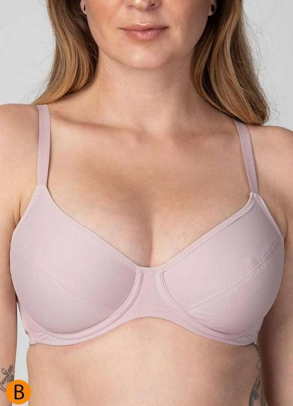 Sutiã com Aro e sem Bojo Liz 51247 Taça B