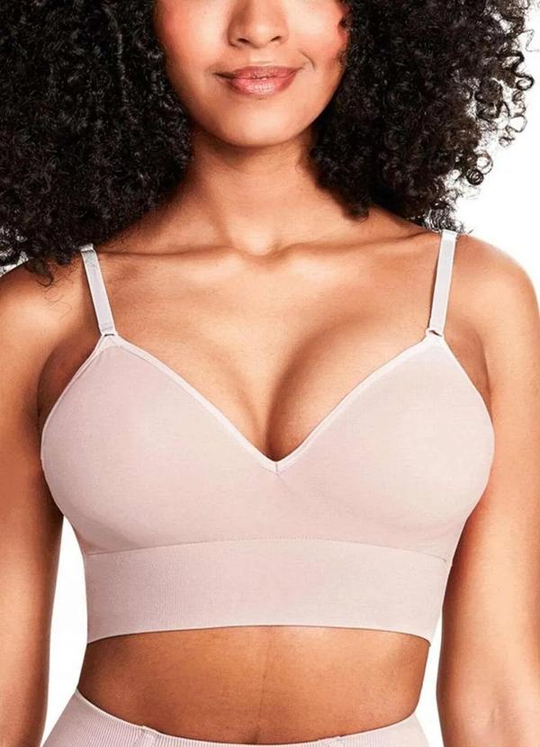 Vista 2 Sutiã com Aro e Bojo Control Skin Plie 50137 11-Blush PLIÉ