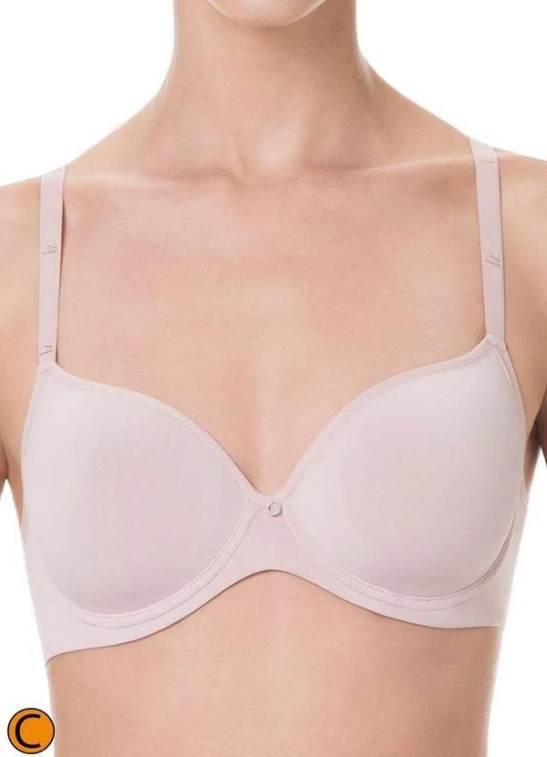 Vista 2 Sutiã com Aro e Bojo Liz 51381 Taça C Blush