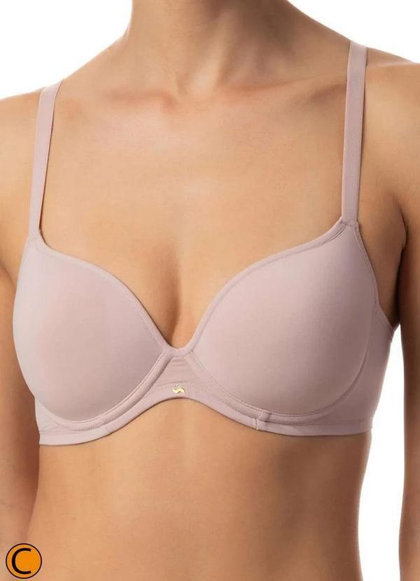 Sutiã com Aro e Bojo Liz 51809 Taça C 365-Blush