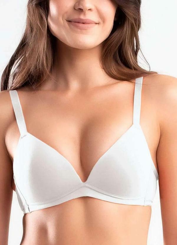 Sutiã sem Aro com Bojo She 532.04 Br00-Branco
