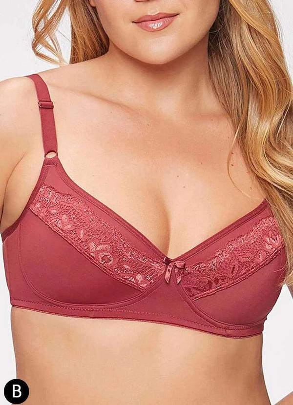 Sutiã sem Aro e sem Bojo N Triumph Brigitte 24787 Taça B 235-Sensuale