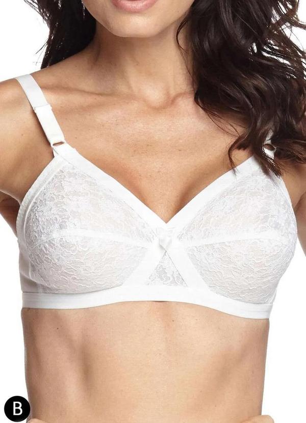 Sutiã Sustentação N Triumph Extra 24684 Taça B 220-Branco