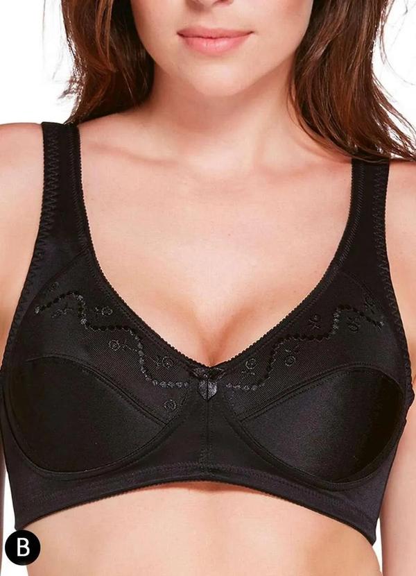 Sutiã Sustentação N Triumph Minimizer 24402 Taça B 217-Preto