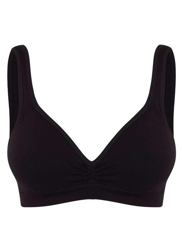 Vista 2 Top sem Aro com Bojo Trifil 3294 008-Preto TRIFIL