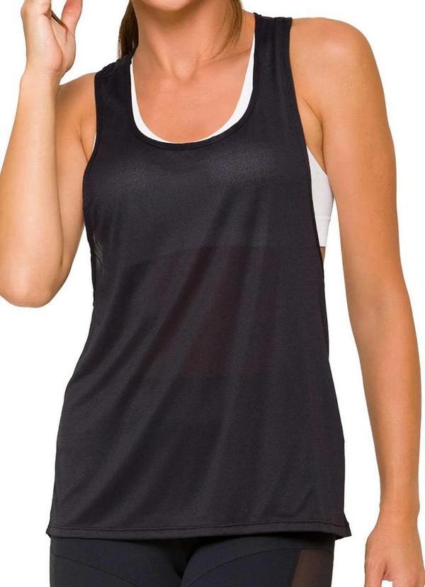 Camiseta Feminina Regata Selene 20855-001 550-Preto