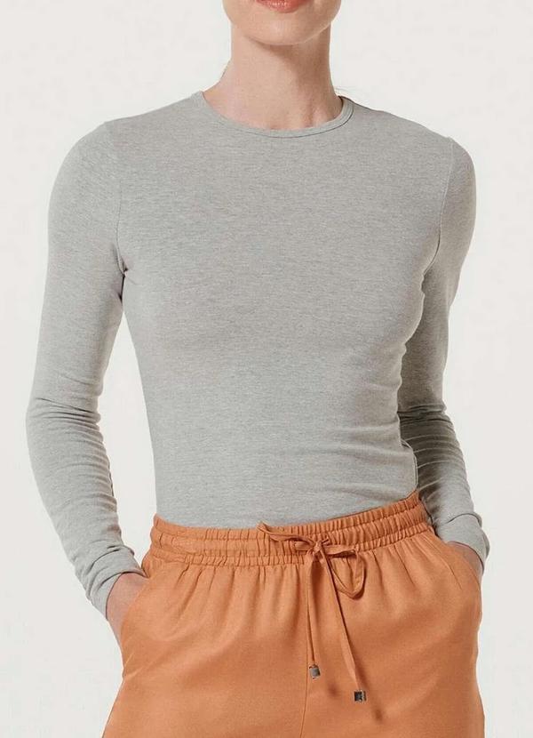 Blusa Feminina Cinza Hering 02qy