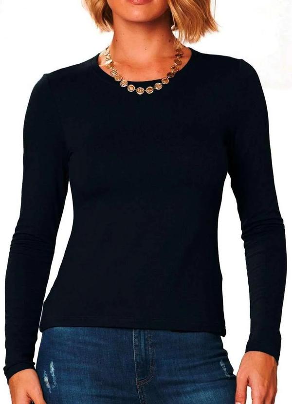 Blusa Feminina Malwee 1000078695 00004-Preto