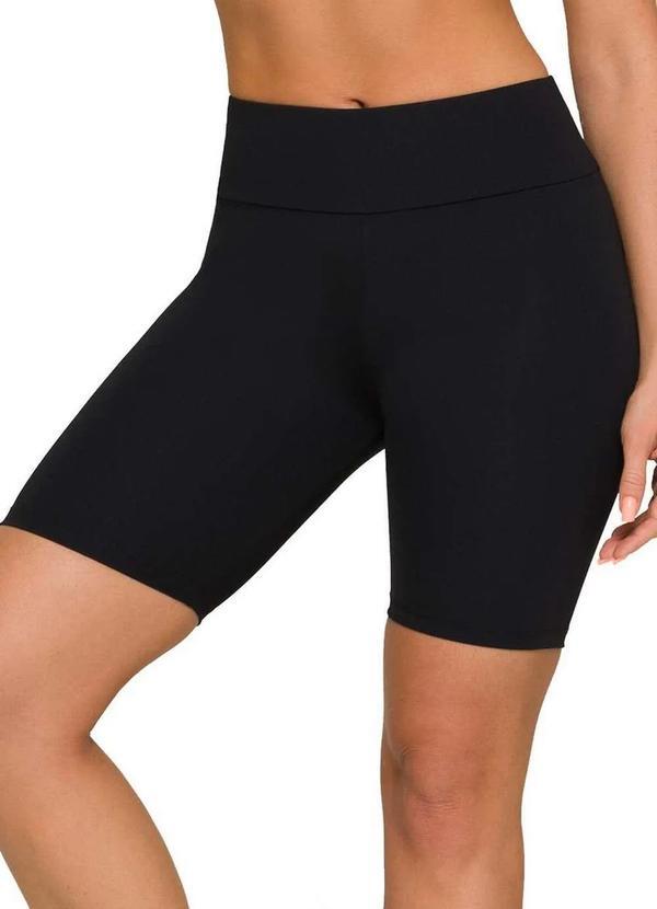 Vista 2 Bermuda Feminina Selene 20835-003 550-Preto SELENE