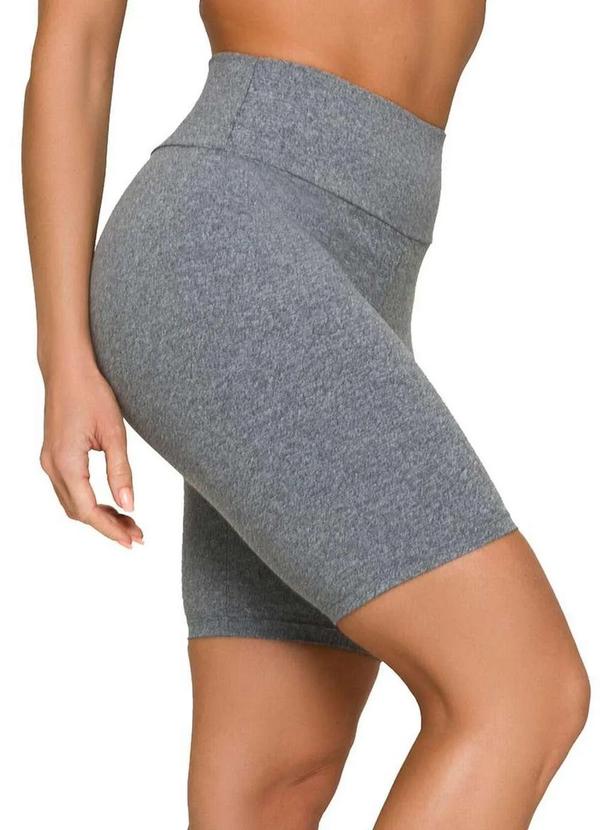Vista 2 Bermuda Feminina Selene 20835-003 583-Cinza-Mescla SELENE