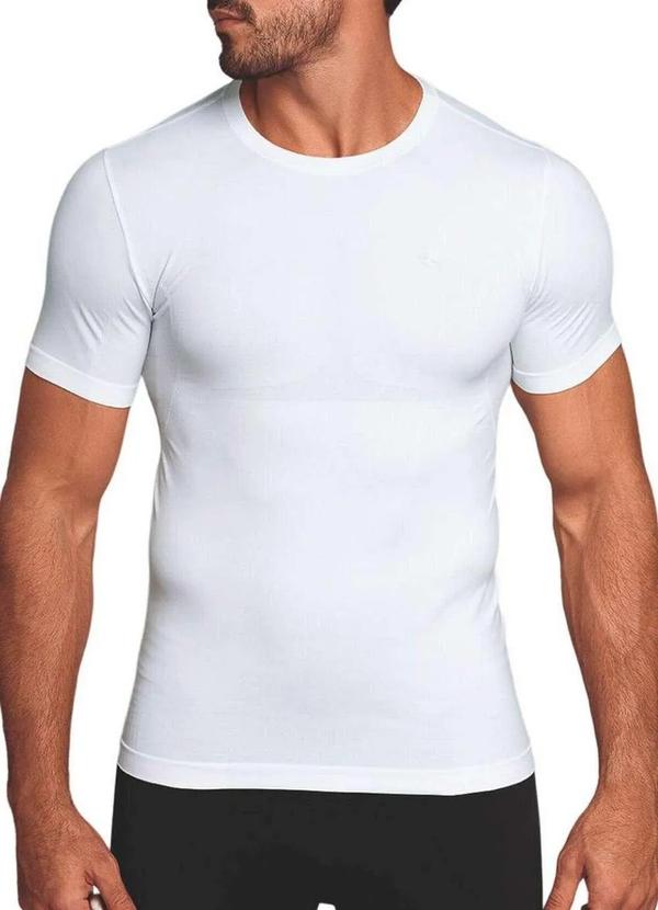 Camiseta Masculina Térmica Branco Lupo 70040-001