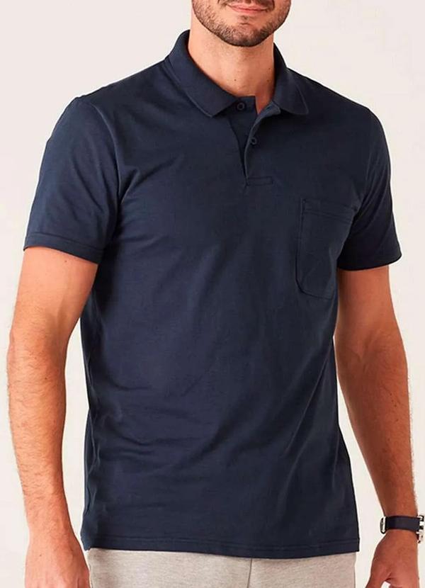 Camiseta Polo Masculina Malwee 4429