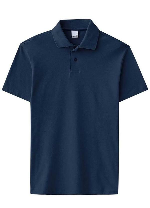 Camiseta Polo Masculina Marinho 02023-Marinho