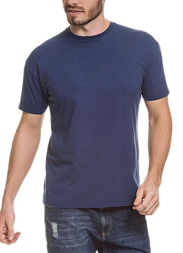 Camiseta Masculina Marinho