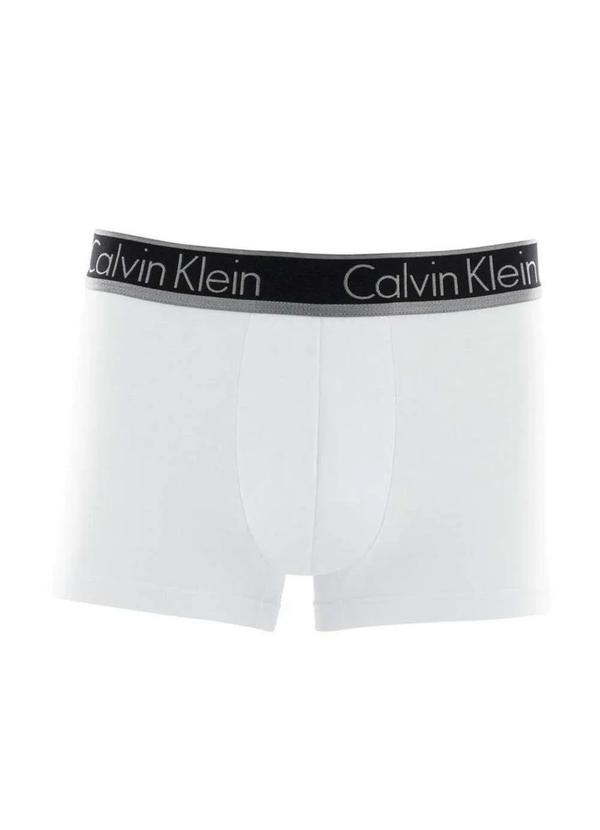 Cueca Boxer Calvin Klein Trunk Modal C10.03 Br02-Branco