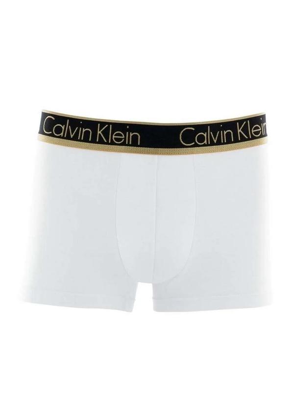 Cueca Boxer Calvin Klein Trunk Modal C10.03 Br03-Branco