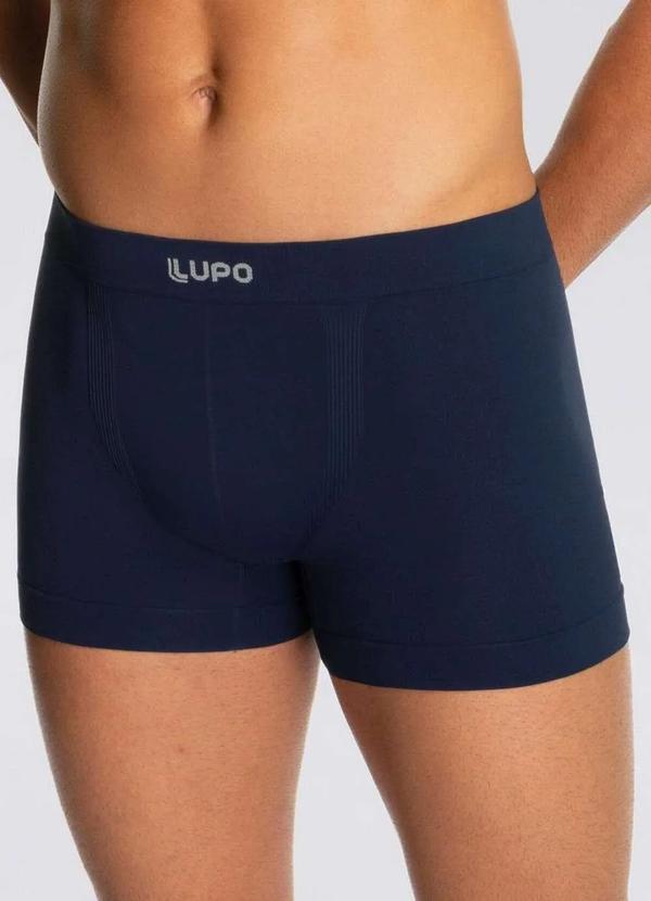 Vista 2 Cueca Boxer Lupo 661-001 2800-Marinho Lupo